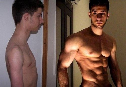 Худой ботаник из Англии сделал из себя уверенного, подкаченного мужчину и стал пользоваться успеха у женщин.