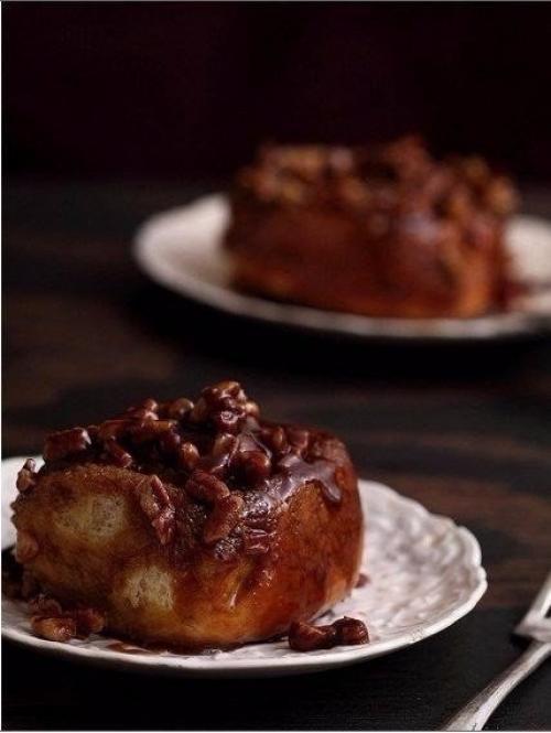 Липкие булочки с корицей и грецкими орехами. 05 Липкие булочки с корицей и грецкими орехами. 05