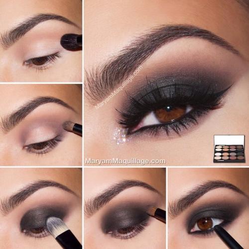 Классический дымчатый макияж Smokey Eye: Классический дымчатый макияж Smokey Eye: