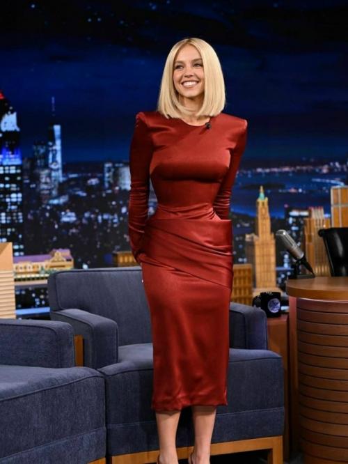 Сидни Суини снова сияет: актриса появилась на премьере фильма Горничная в роскошном платье, которое сразу привлекло все взгляды. 02