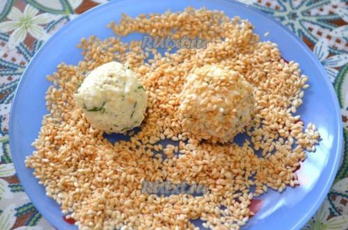 Сырная закуска.  Ингредиенты: 06