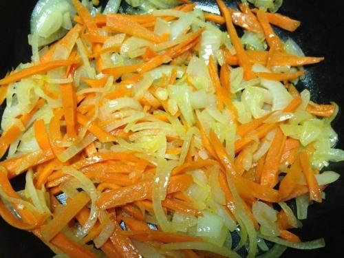 Тушеные куриные сердечки. 02