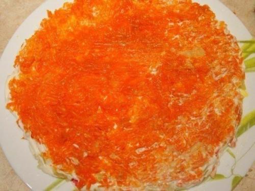 Салат Сугроб.  Ингредиенты. 01