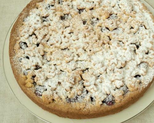 Песочный пирог с вишней? 05 Песочный пирог с вишней? 05