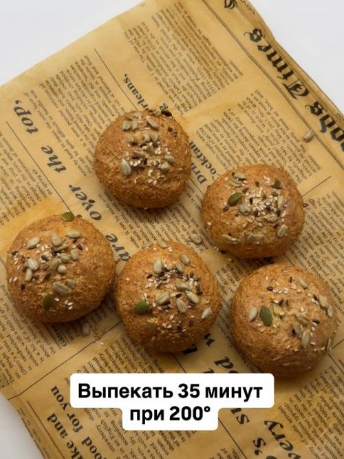 Высокобелковые булочки, в которых 50 гр белка и в половину меньше углеводов. 05