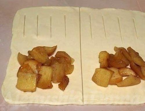 Слойки с яблоками - так просто а кааак вкусно. 03 Слойки с яблоками - так просто а кааак вкусно. 03