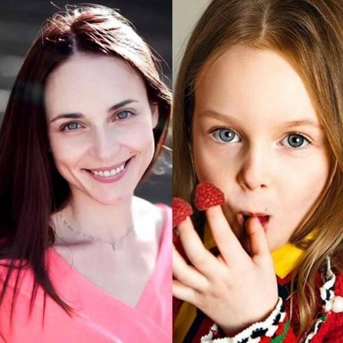 Актриса Анна снаткина с дочкой Вероникой. 01