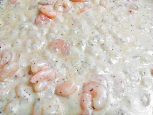 Паста с креветками в сливочном соусе. 08 Паста с креветками в сливочном соусе. 08