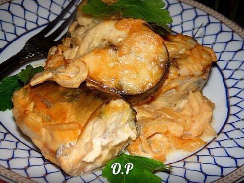 Скумбрия в горчичном соусе. Скумбрия в горчичном соусе.