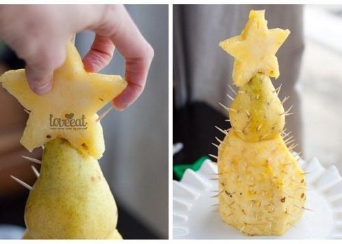 Фруктовая новогодняя ёлочка. 08 Фруктовая новогодняя ёлочка. 08