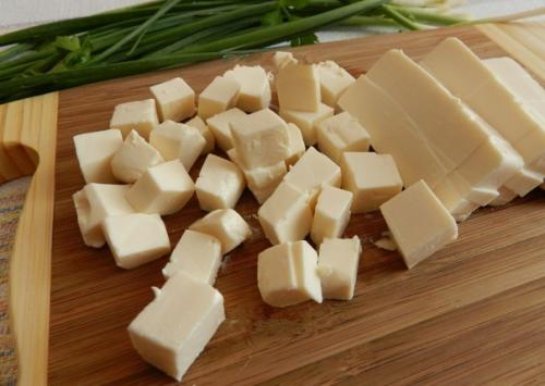 Салат с оливками, курицей и сыром. 02 Салат с оливками, курицей и сыром. 02