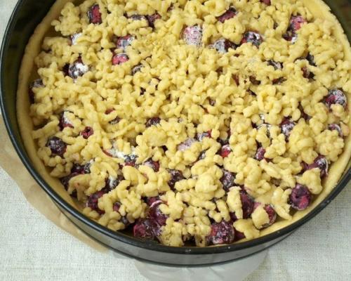 Песочный пирог с вишней? 04 Песочный пирог с вишней? 04