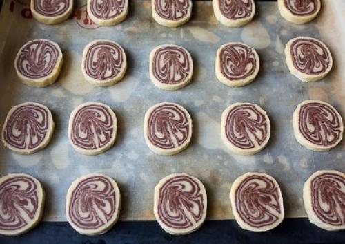 Мраморное печенье.   Ингредиенты на 60 штук: 06