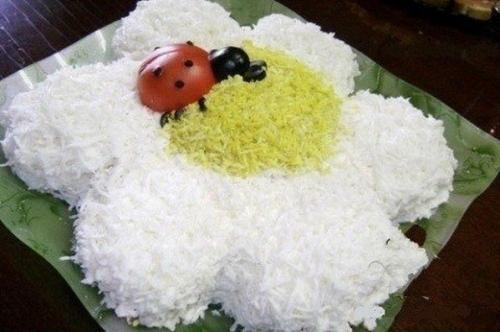 Салат Большая Ромашка. Салат Большая Ромашка.