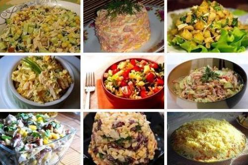 9 самых вкуснейших салатов на каждый день.