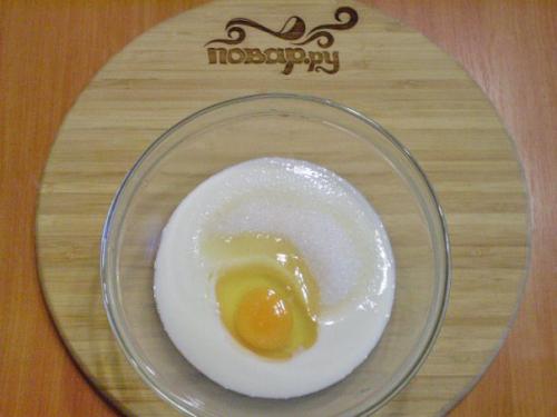 Пирог на скорую руку на кефире. 02