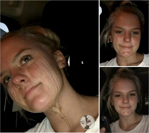 Есть в жизни девушки три по-настоящему опасных момента: написать бывшему, подстричь чёлку самой … и заплакать с автозагаром на лице.
