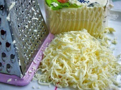 Простая закуска - хрустящий батон с сыром и чесноком. 03 Простая закуска - хрустящий батон с сыром и чесноком. 03