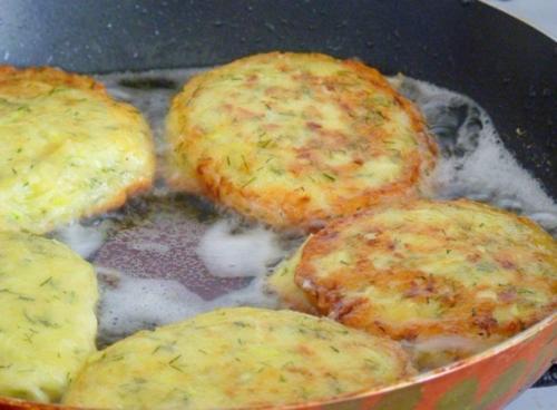 Кабачково - сырные оладьи. 06 Кабачково - сырные оладьи. 06