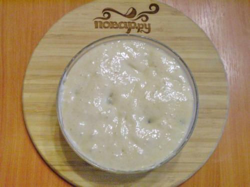 Пирог на скорую руку на кефире. 06