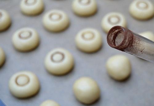 Печенье Грибочки.  Оригинальный рецепт приготовления ароматного печенья с добавлением крахмала. 05