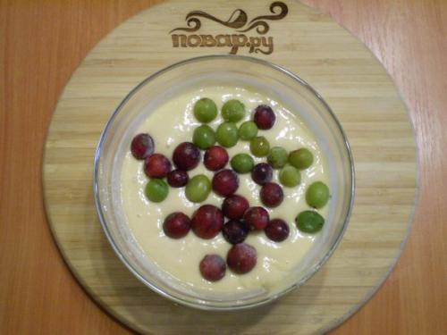 Пирог на скорую руку на кефире. 05