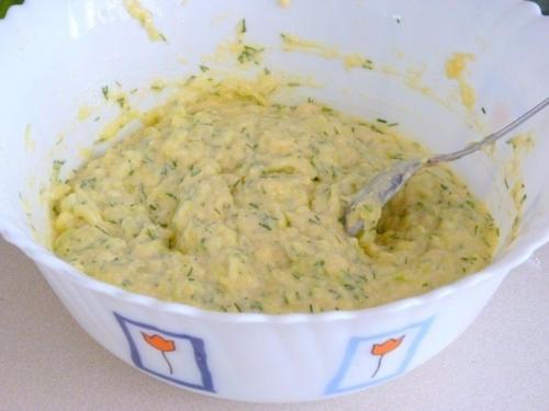 Кабачково - сырные оладьи. 05 Кабачково - сырные оладьи. 05