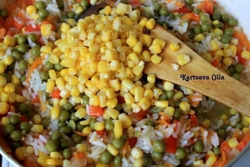 Курица с рисом и овощами по-каталонски. 04