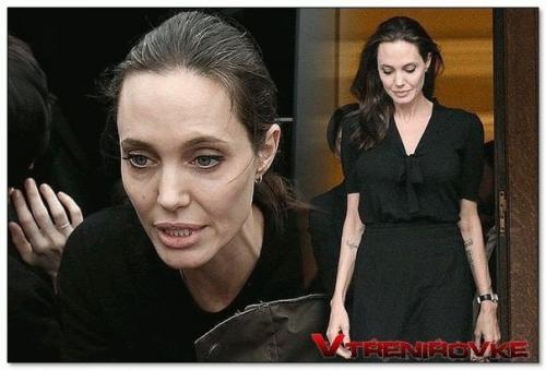 Ого, а вы знали, что Анджелина Джоли болела анорексией? 01