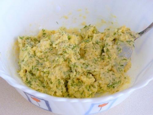 Кабачково - сырные оладьи. 03 Кабачково - сырные оладьи. 03