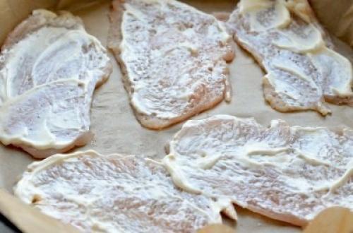 Куриные отбивные в духовке. 02