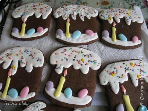 Пасхальные пряники. Пряники пекла по такому рецепту: 08 Пасхальные пряники. Пряники пекла по такому рецепту: 08