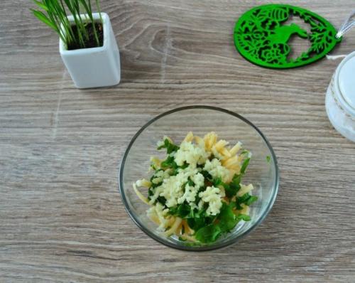 Куриные кармашки со шпинатом и чесноком. 02 Куриные кармашки со шпинатом и чесноком. 02