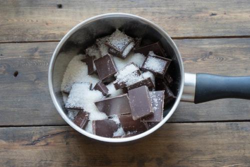 Очень быстрый шоколадный мусс. 02 Очень быстрый шоколадный мусс. 02