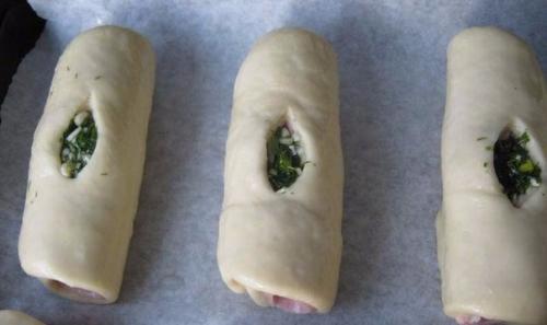 Рогалики с ветчиной. 06 Рогалики с ветчиной. 06