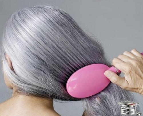 10 рецептов избавления от седины.  