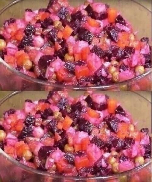 Ни один винегрет мне не показался вкуснее этого: секрет кроется в особой заправке.  