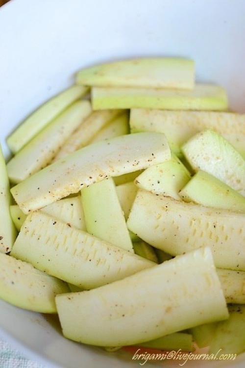 Кабачки в кляре. 02