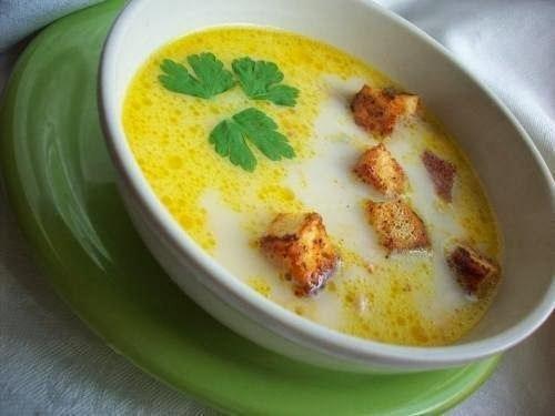 Вкусный супчик из плавленных сырков. Вкусный супчик из плавленных сырков.