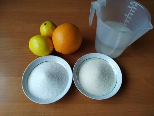 Цитрусовый мусс. Загадка для Гостей. 01