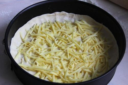 Киш с грибами и помидорами. 01