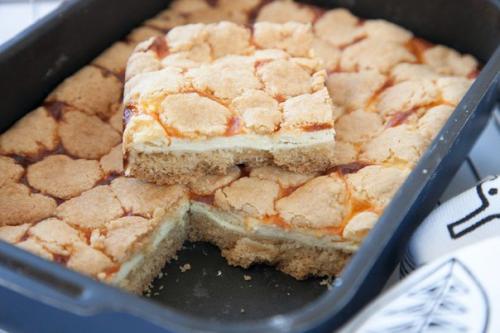 Мозаичный творожный пирог?