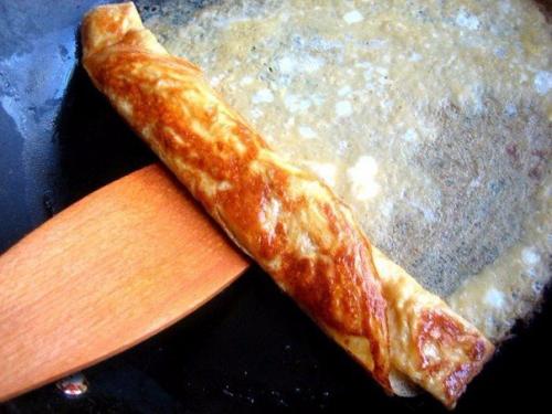 Яичный рулет.  Ингредиенты: 06