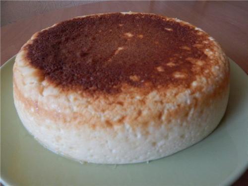 Воздушная творожная запеканка. 01