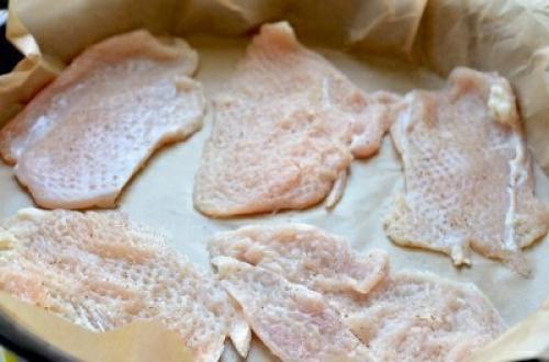 Куриные отбивные в духовке. 01