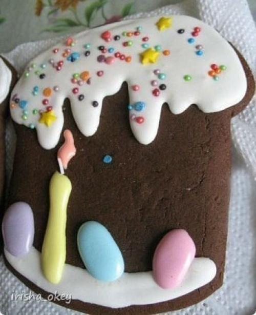 Пасхальные пряники. Пряники пекла по такому рецепту: Пасхальные пряники. Пряники пекла по такому рецепту: