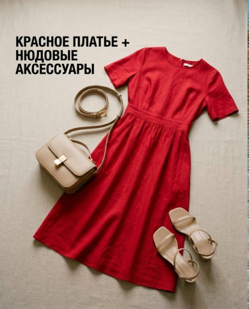 Иногда всё решает не платье, а то, с чем ты его сочетала. 03
