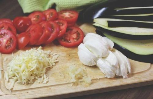 Баклажаны под помидорами с сыром. 03 Баклажаны под помидорами с сыром. 03