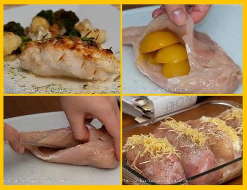 Вкуснейшие фаршированные куриные грудки. 03 Вкуснейшие фаршированные куриные грудки. 03