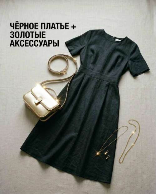 Иногда всё решает не платье, а то, с чем ты его сочетала. 02
